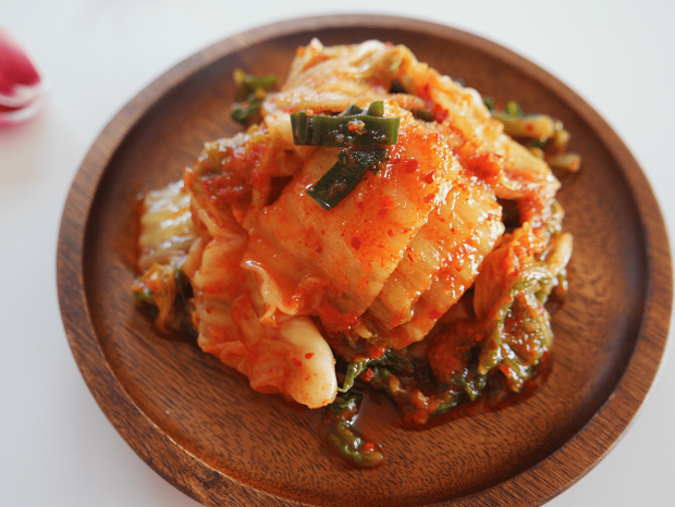 Mak Kimchi (Chinakohl Kimchi geschnitten)