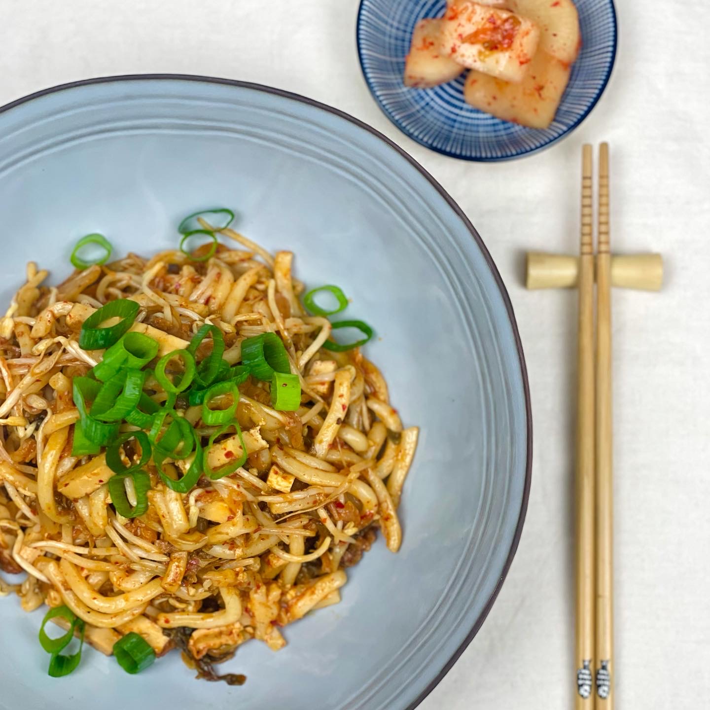 Kimchi Fried Udon